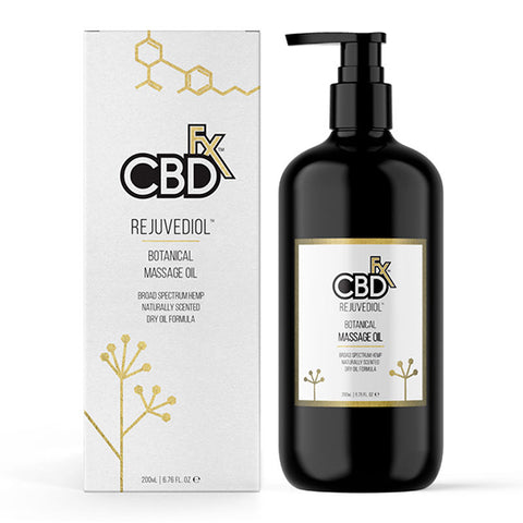 CBDfx CBD Massage Oil with Rejuvediol