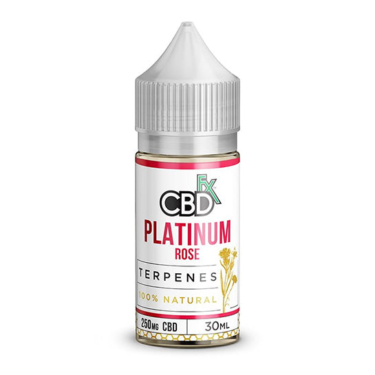 CBDfx Platinum Rose CBD Terpenes Vape Oil - Vape Juice with Terpenes CBDfx Platinum Rose CBD Terpenes Vape Oil - Vape Juice with Terpenes