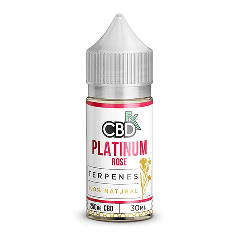 CBDfx Platinum Rose CBD Terpenes Vape Oil - Vape Juice with Terpenes CBDfx Platinum Rose CBD Terpenes Vape Oil - Vape Juice with Terpenes