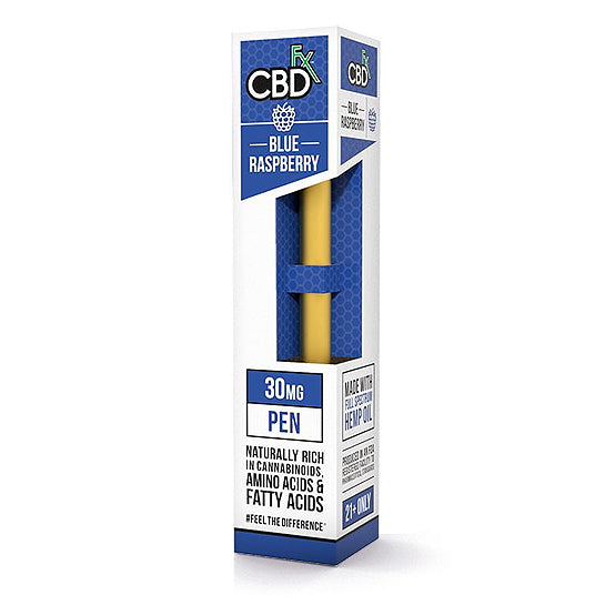 Blue Raspberry Disposable CBD Vape Pen by CBDfx - Nug Republic
