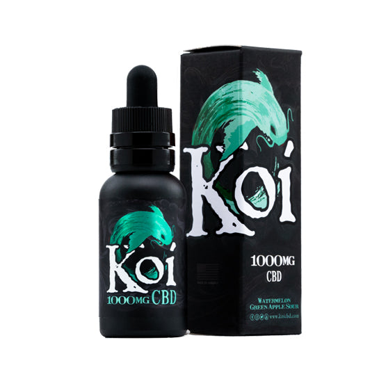 Jade Koi CBD Vape Oil - Koi Watermelon Green Apple Sour Vape Juice Jade Koi CBD Vape Oil - Koi Watermelon Green Apple Sour Vape Juice
