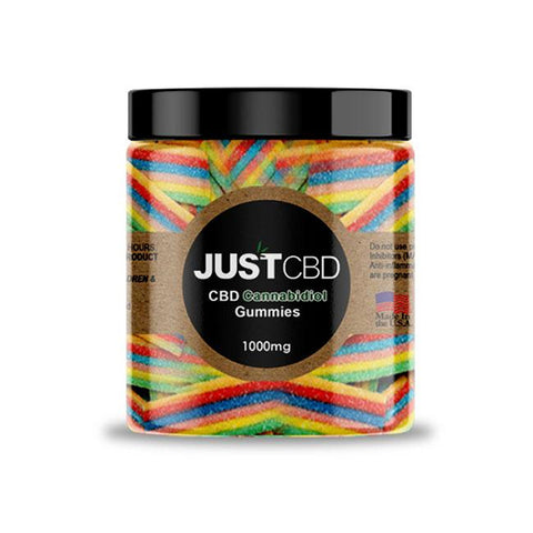 CBD Gummy Rainbow Ribbons by JustCBD