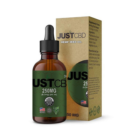 Hemp Seed Oil CBD Tincture by JustCBD