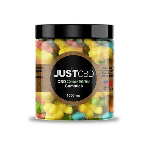 Sour CBD Gummy Bears by JustCBD