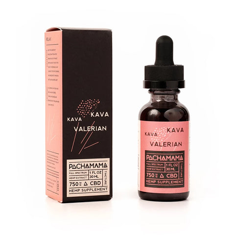 Pachamama Kava Kava Valerian CBD Tincture