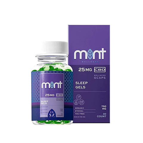 Mint Wellness Broad-Spectrum CBD Sleep Gels