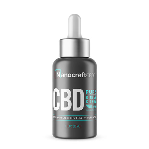 Nanocraft CBD Oil Tincture - Ginger Citrus