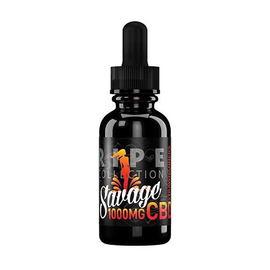 Straw Nanners CBD Vape Juice - Ripe Collection CBD Oil by Savage