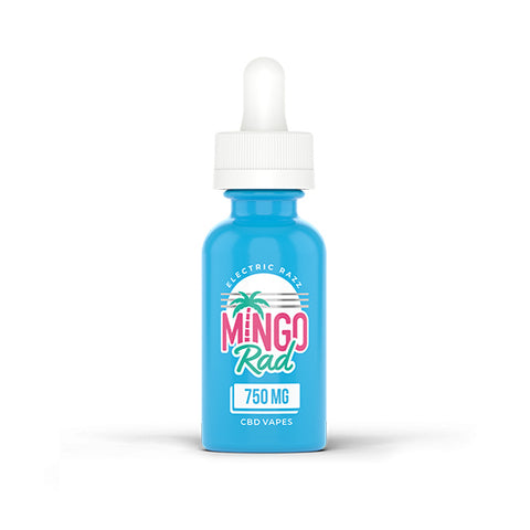 Mingo Rad Electric Razz CBD Vape Oil - Vape Juice by CbdMD Mingo Rad Electric Razz CBD Vape Oil - Vape Juice by CbdMD